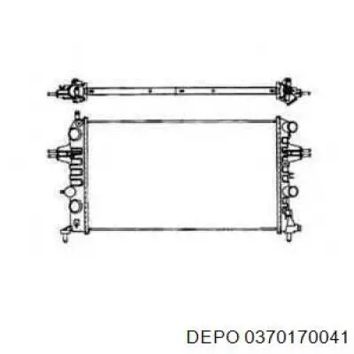 0370170041 Depo/Loro/Abakus Радиатор основной