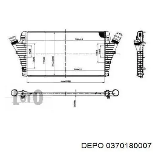 Интеркулер 0370180007 Depo/Loro