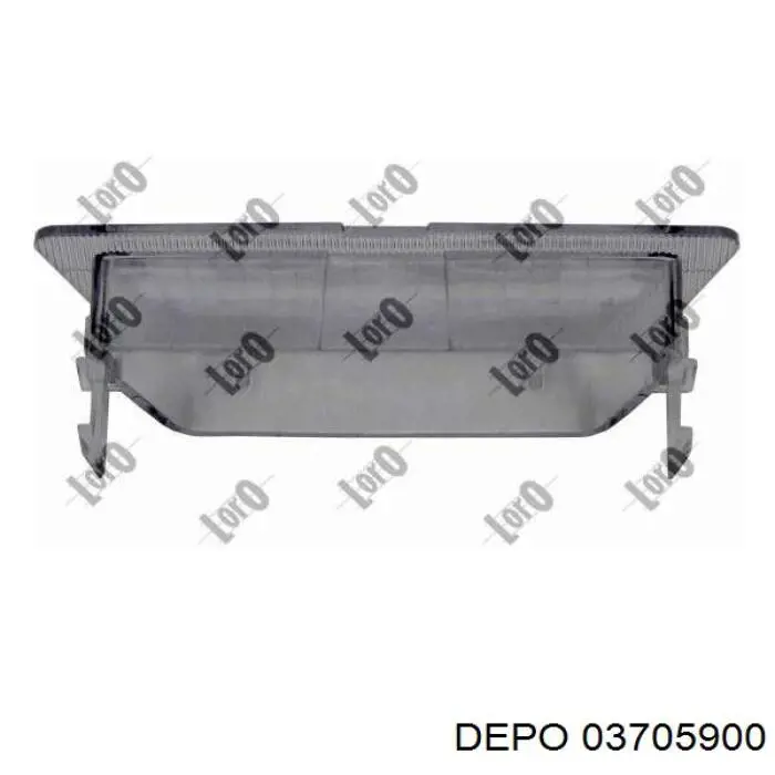 Фонарь подсветки номерного знака FP5051F0E FPS