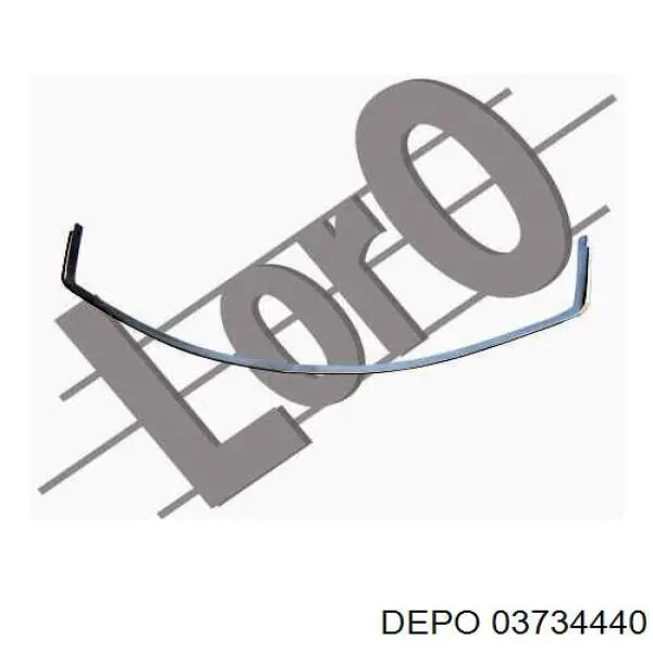 Накладка (рамка) решетки радиатора на Opel Astra H 