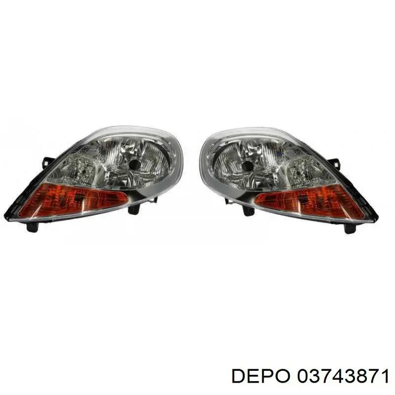 Фара противотуманная задняя, левая Depo/Loro/Abakus 03743871 цена, от 22.94 USD