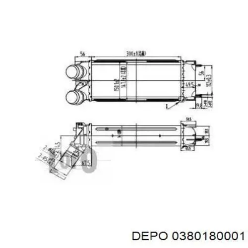 Интеркулер 0380180001 Depo/Loro