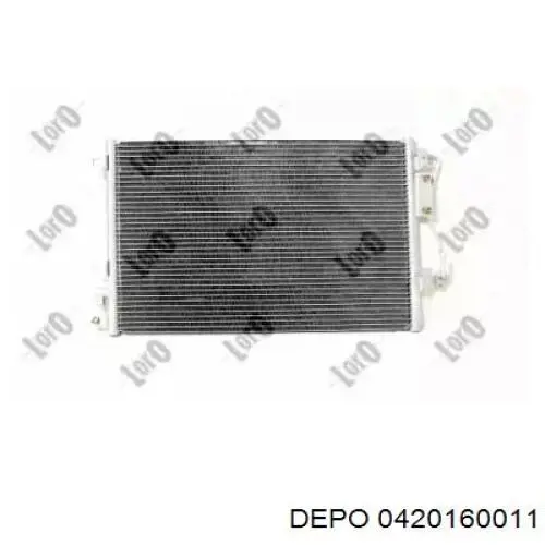 Конденсатор кондиционера Depo/Loro/Abakus 0420160011 цена, от 61.29 USD