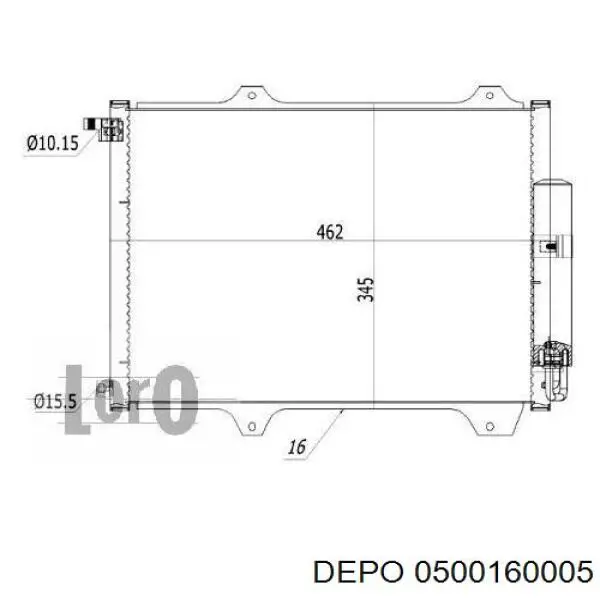 0500160005 Depo/Loro/Abakus Конденсатор