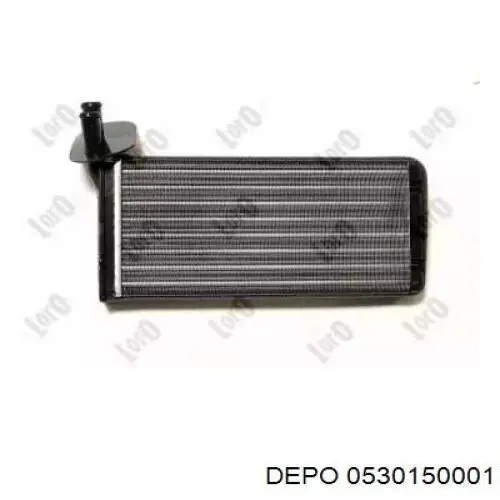 053-015-0001 Depo/Loro радиатор печки