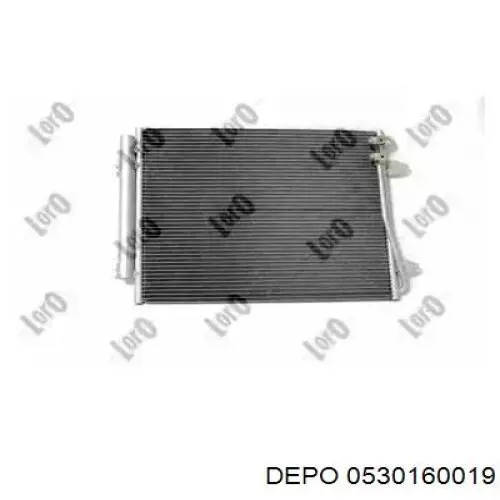 053-016-0019 Depo/Loro радиатор кондиционера