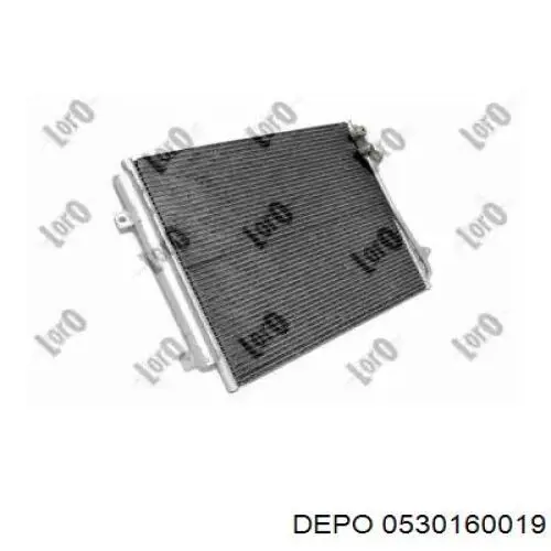 Радиатор кондиционера 0530160019 Depo/Loro/Abakus