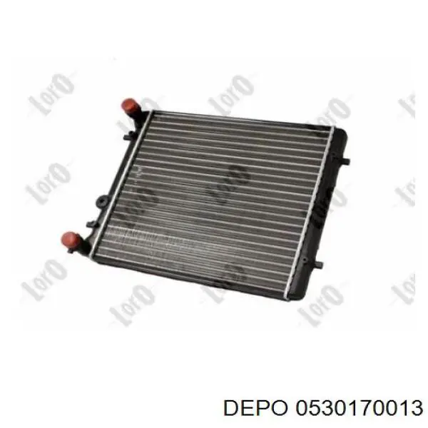 Радиатор 0530170013 Depo/Loro/Abakus