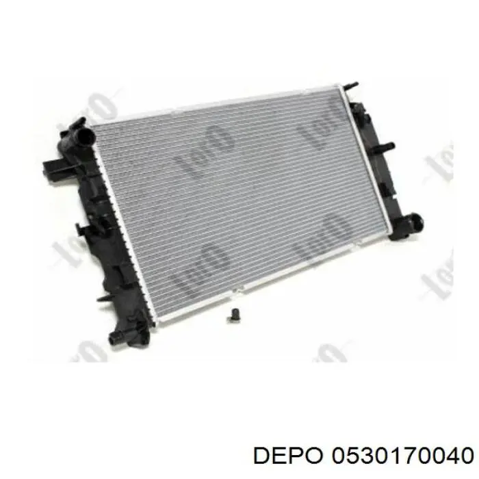 Радиатор 0530170040 Depo/Loro/Abakus