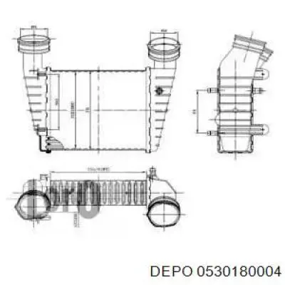 Интеркулер 0530180004 Depo/Loro