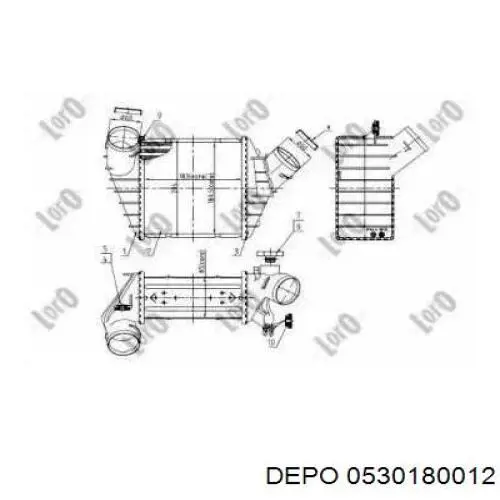 Купить 614056 Hart Интеркулер