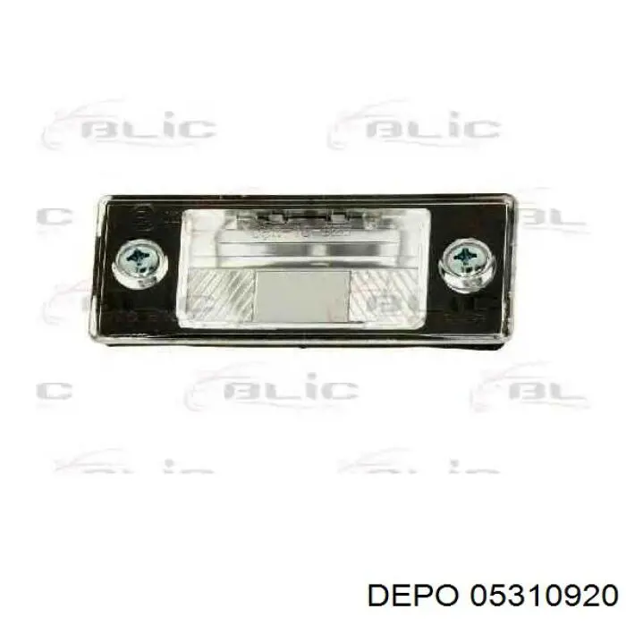 Фонарь освещения номерного знака Depo/Loro/Abakus 05310920LED
