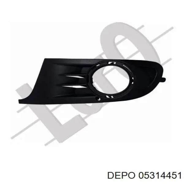 05314451 Depo/Loro заглушка (решетка противотуманных фар бампера переднего левая)