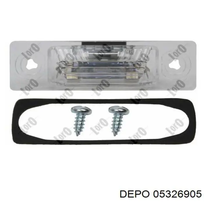 Фонарь освещения номерного знака Depo/Loro/Abakus 05326900