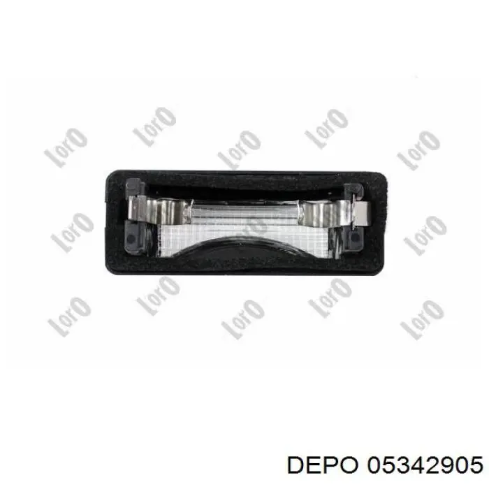 Фонарь подсветки номерного знака 1234852 Volvo