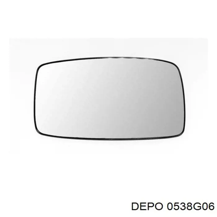 Стекло правого зеркала заднего вида 8151KX Peugeot/Citroen