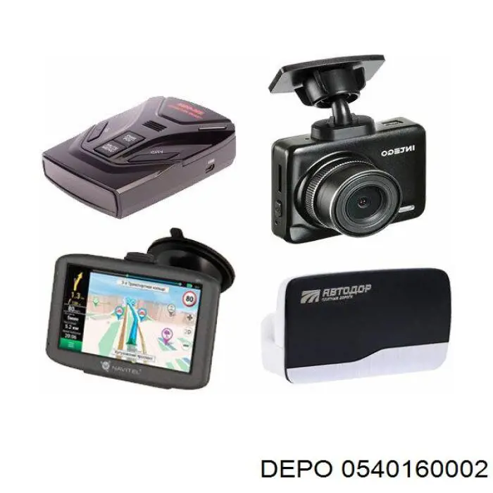 Купить 0540160002 Depo/Loro/Abakus Радиатор системы охлаждения кондиционера