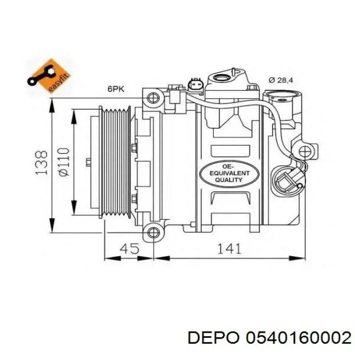 0540160002 Depo/Loro/Abakus Конденсатор