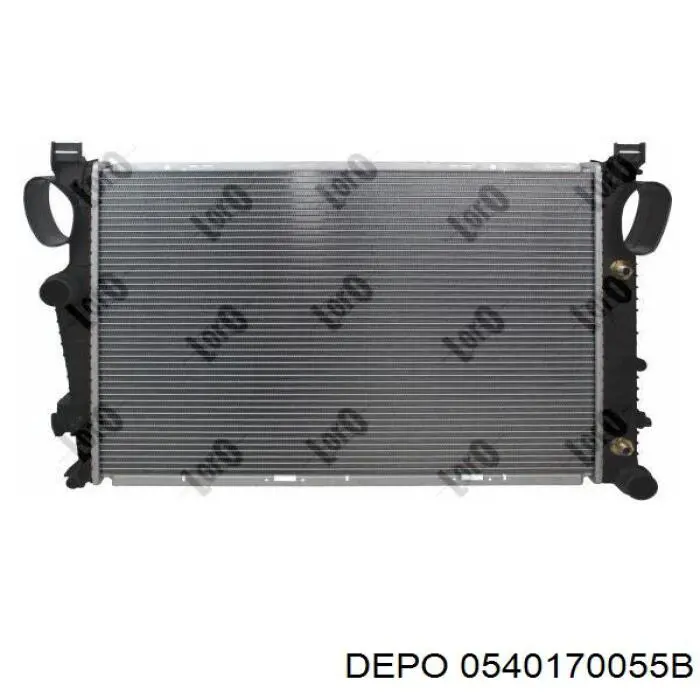 Купить 0540170055B Depo/Loro/Abakus Радиатор водяной