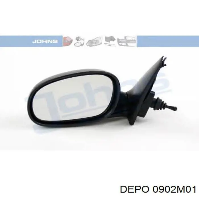 Правое зеркало 0200139400 Tempest