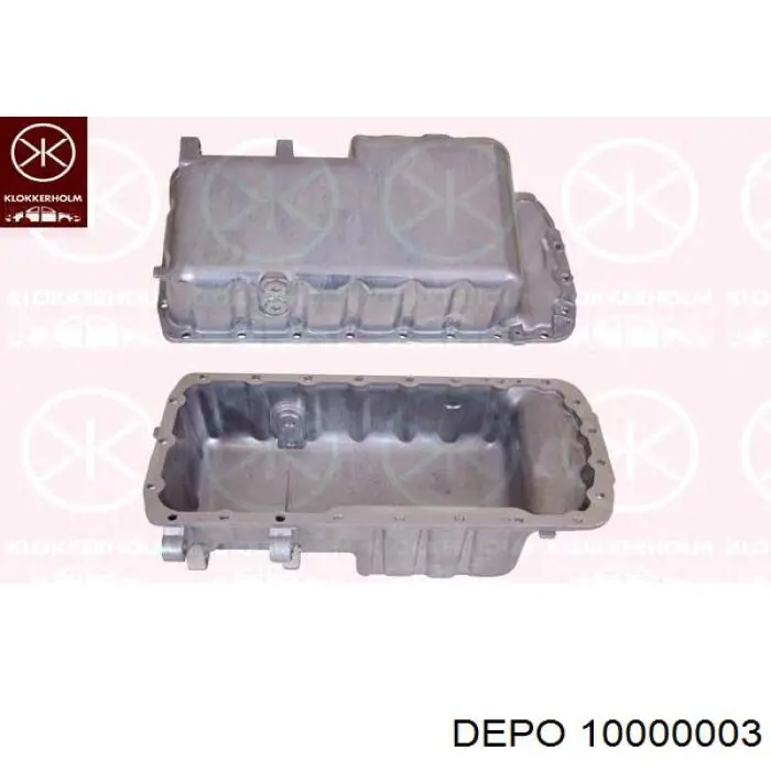 10000003 Depo/Loro поддон масляный картера двигателя