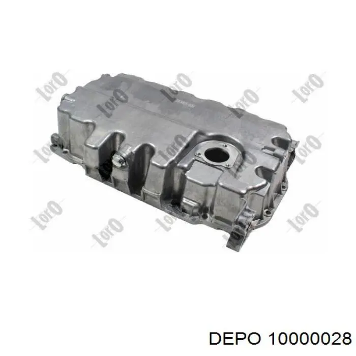100-00-028 Depo/Loro поддон масляный картера двигателя