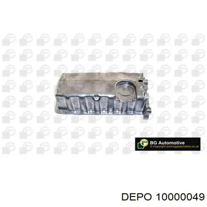 Поддон двигателя 10000049 Depo/Loro/Abakus