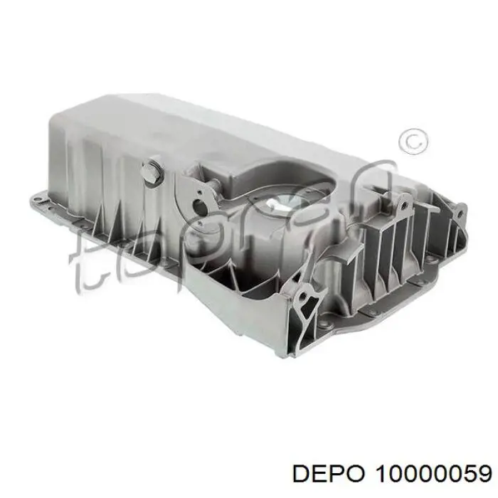 100-00-059 Depo/Loro поддон масляный картера двигателя
