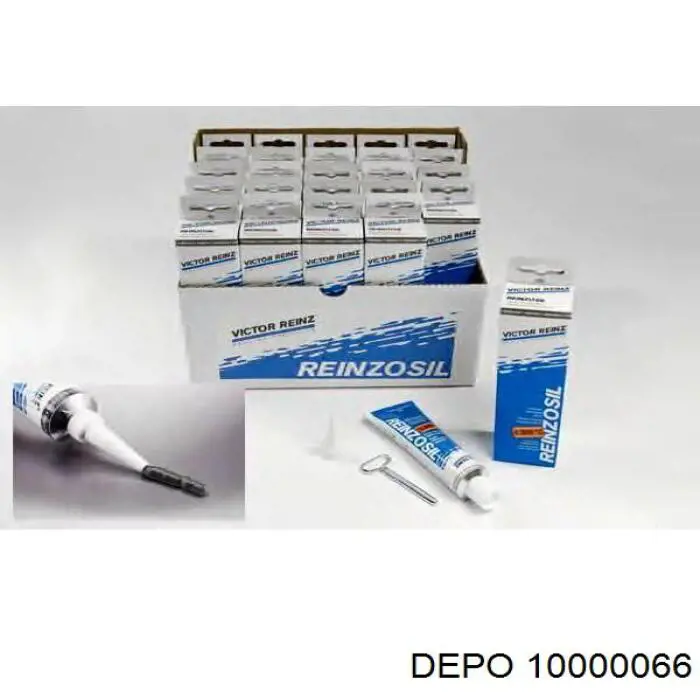 100-00-066 Depo/Loro поддон масляный картера двигателя