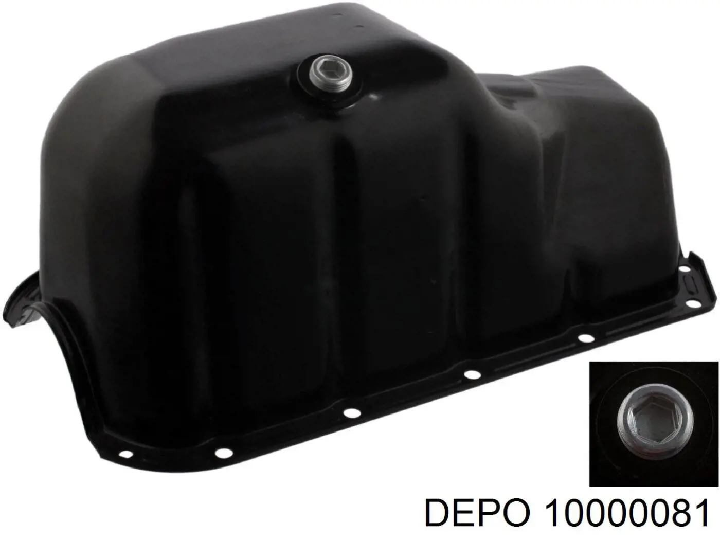 Поддон двигателя 10000081 Depo/Loro/Abakus