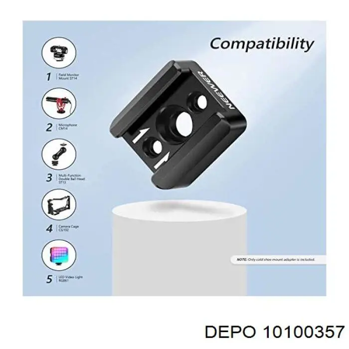 10100357 Depo/Loro/Abakus Амортизатор крышки багажника