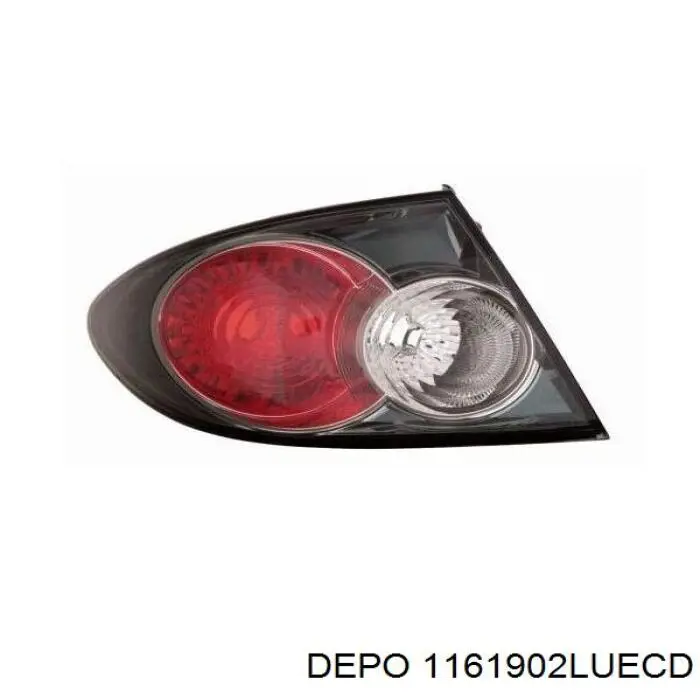 1161902LUECD Depo/Loro фонарь задний левый внешний