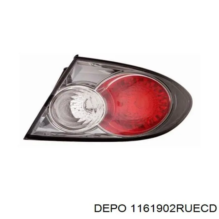 1161902RUECD Depo/Loro фонарь задний правый внешний