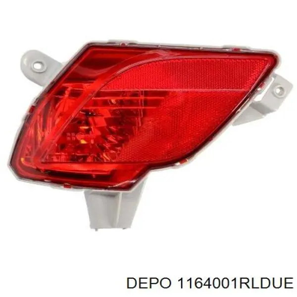 Купить 1164001RLDUE Depo/Loro/Abakus Фонарь противотуманный задний правый