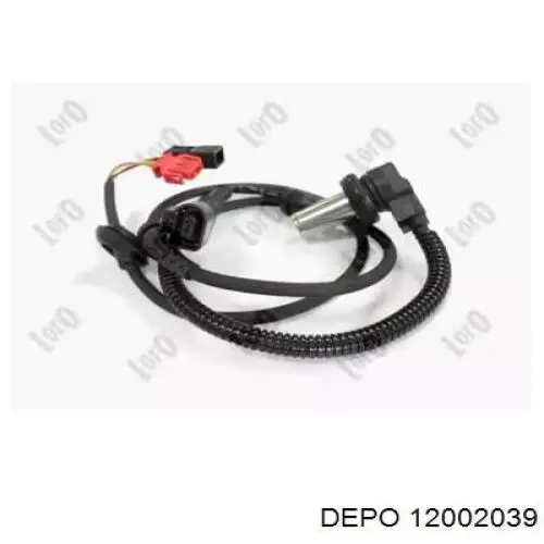 Sensor ABS delantero 12002039 Depo/Loro