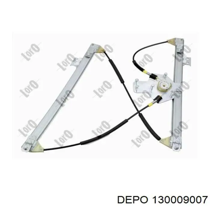Механизм стеклоподъемника двери передней левой 130009007 Depo/Loro