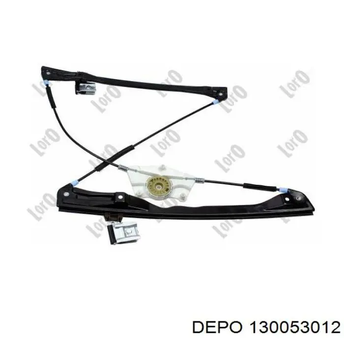 Механизм стеклоподъемника двери передней правой DEPO 130053012