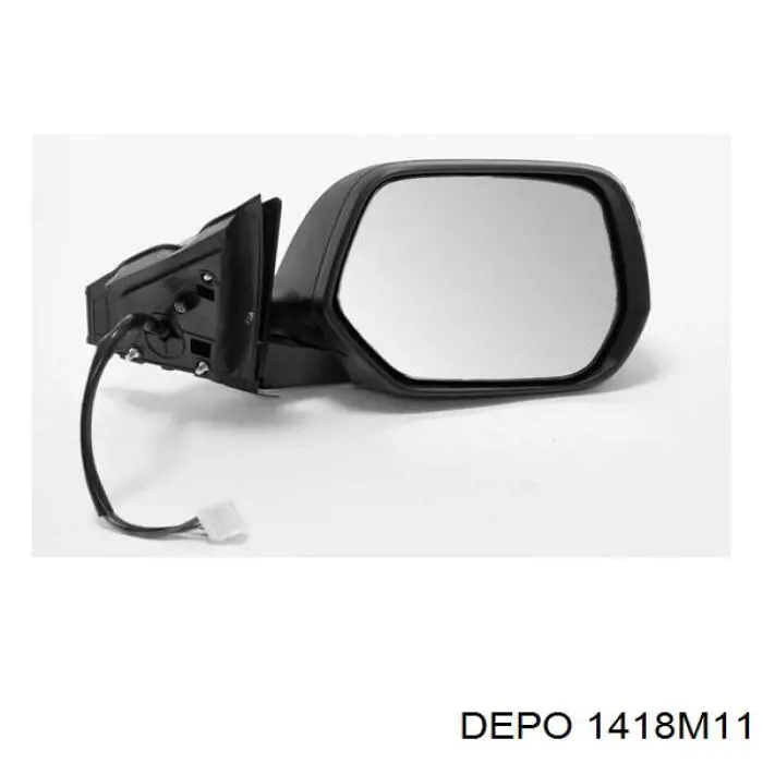 Левое боковое зеркало 76250SWWG31ZA Honda