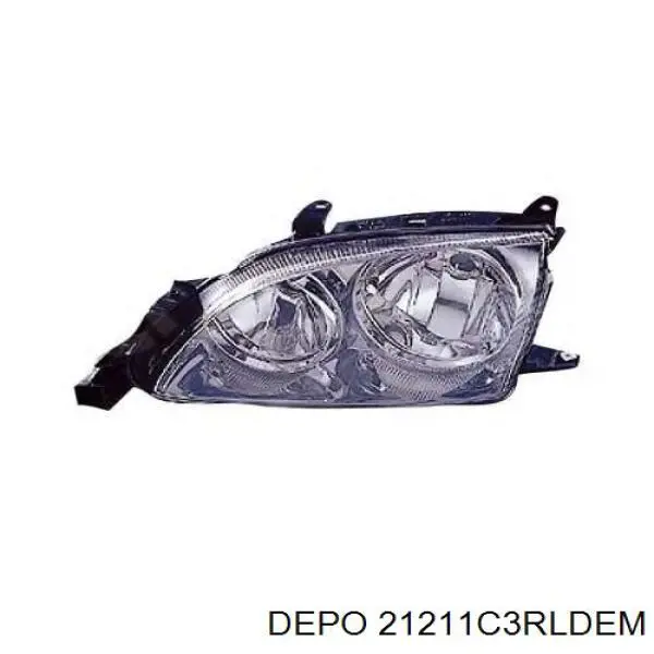 Правая фара 21211C3RLDEM Depo/Loro