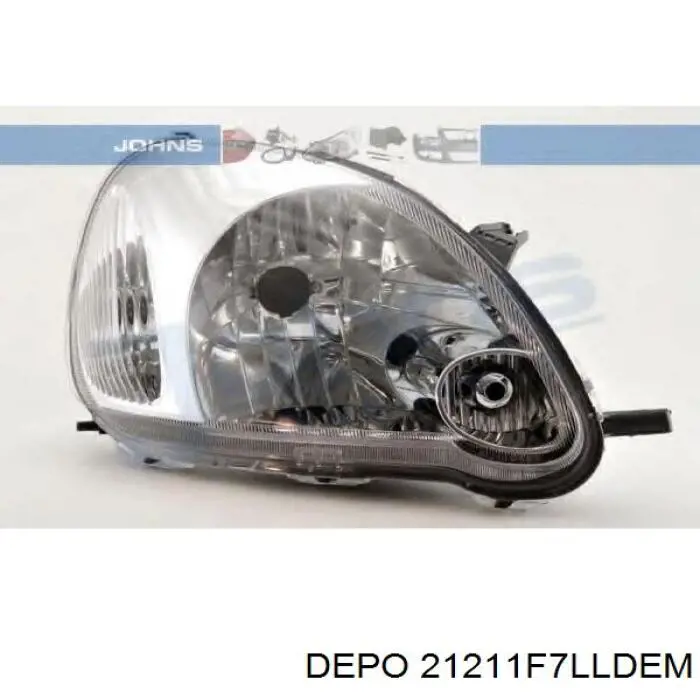 Левая фара 21211F7LLDEM Depo/Loro/Abakus