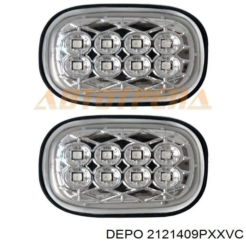 2121409PXXVC Depo/Loro/Abakus Повторитель поворота на крыло