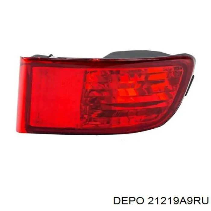 Стекло задней фары, внешней, правой Depo/Loro/Abakus 21219A9RA цена, от 27.08 USD