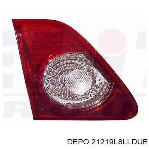 Задняя левая фара Depo/Loro/Abakus 21219L8LLDUE цена, от 44.46 USD