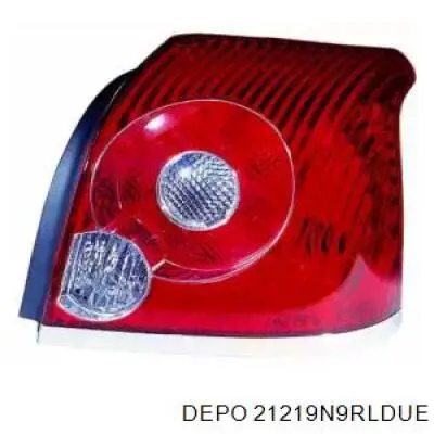 Фонарь задний правый Depo/Loro/Abakus 21219N9RLDUE цена, от 83.34 USD