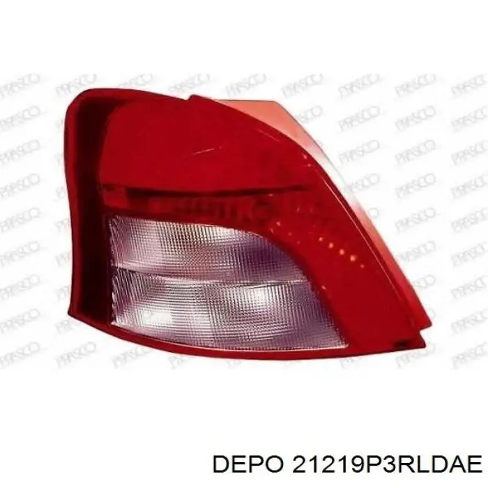 Фонарь задний правый Depo/Loro/Abakus 21219P3RLDAE цена, от 56.72 USD