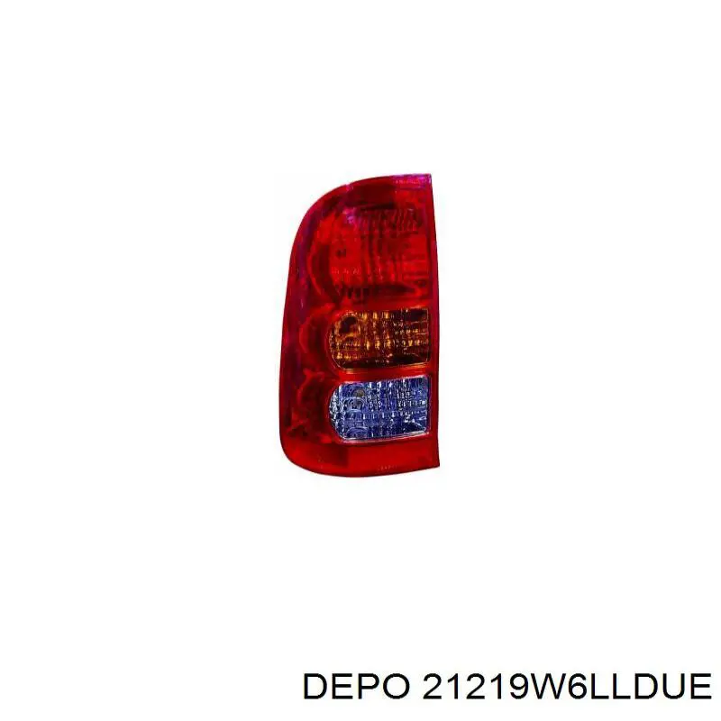 Задняя левая фара Depo/Loro/Abakus 21219W6LLDUE цена, от 72.03 USD