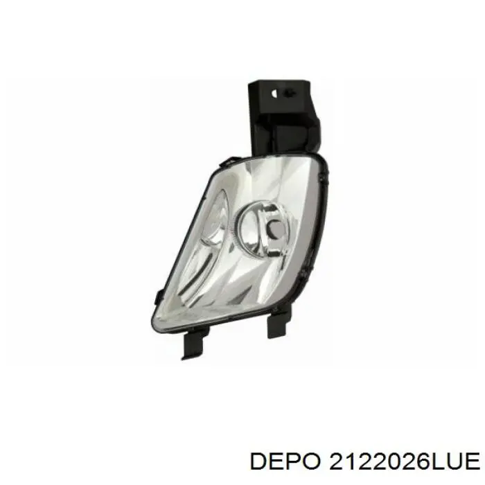 Фара противотуманная левая 2122026LUE Depo/Loro/Abakus
