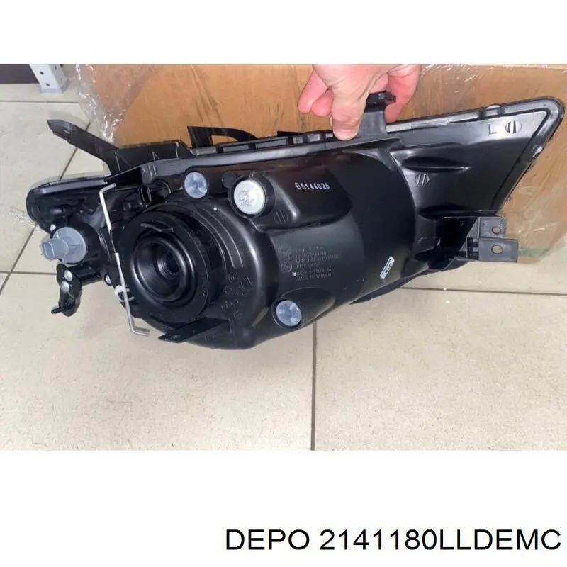 Купить 2141180LLDEMC Depo/Loro/Abakus Фара левая передняя