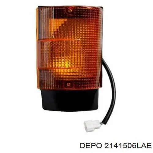 2141506L Depo/Loro/Abakus Передний фонарь указателя поворота