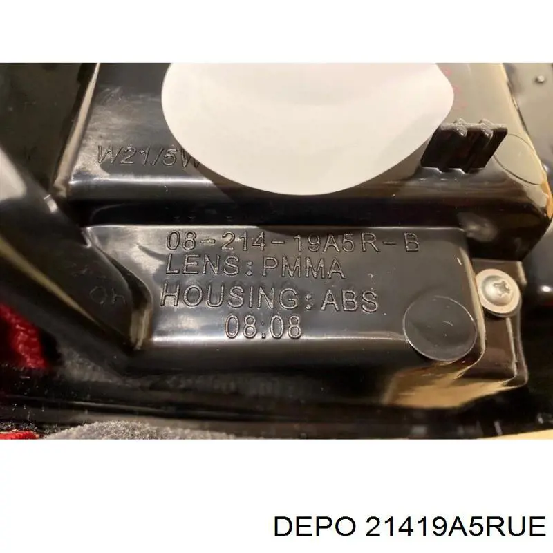 Задний фонарь 21419A5RUE Depo/Loro/Abakus